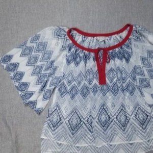 ARIAT Sheer Lined Top